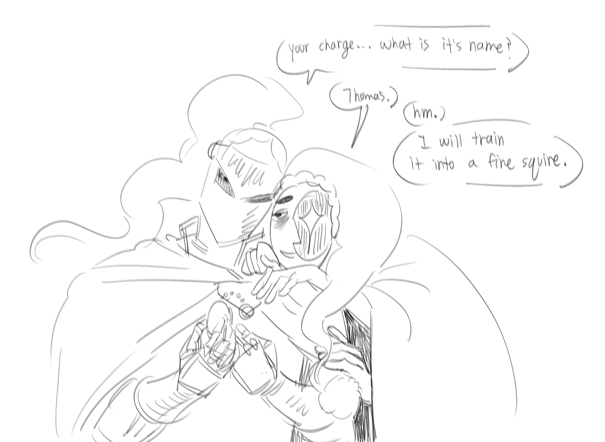 cabinette_'s tweet image. they're quite sweet actually #knightynight