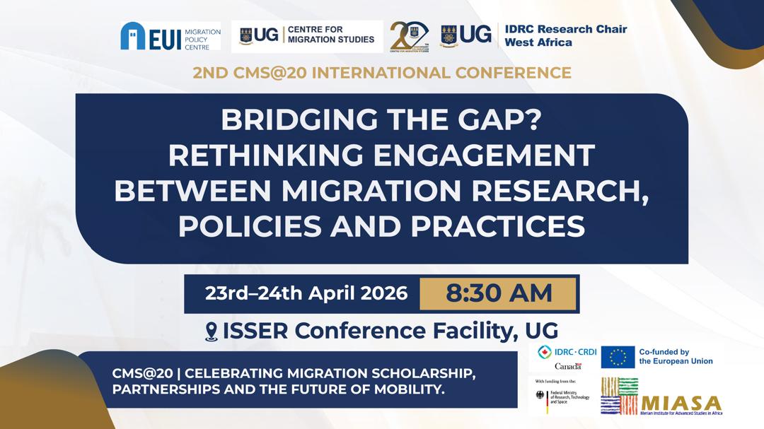 Centre for Migration Studies - UG tweet media