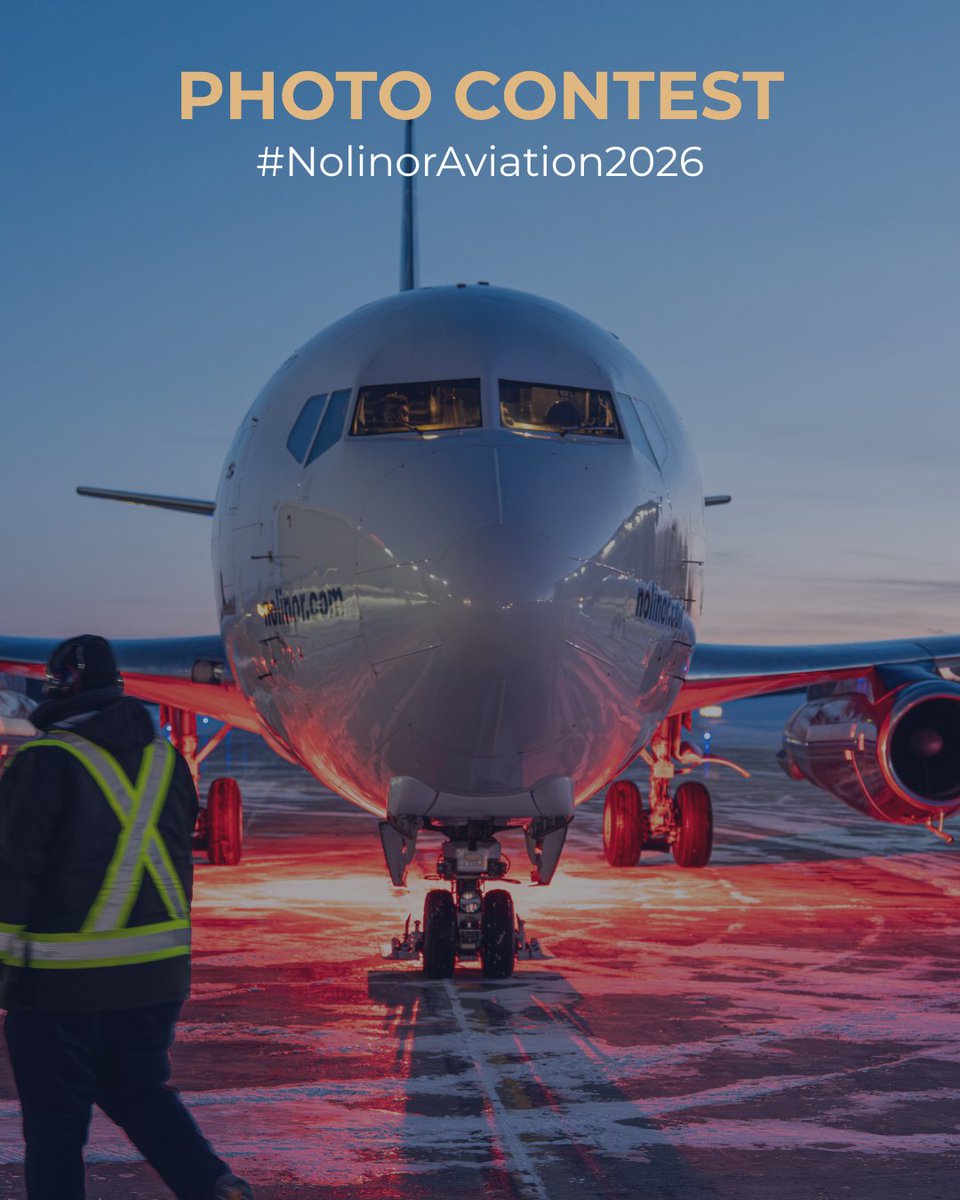nolinoraviation's tweet image. Think you’ve got the perfect shot?

Now’s your time to prove it.
Share your best photos of our aircraft, tag us, and use #NolinorAviation2026 to enter.

#Contest #PhotoContest #Nolinor #NolinorAviation