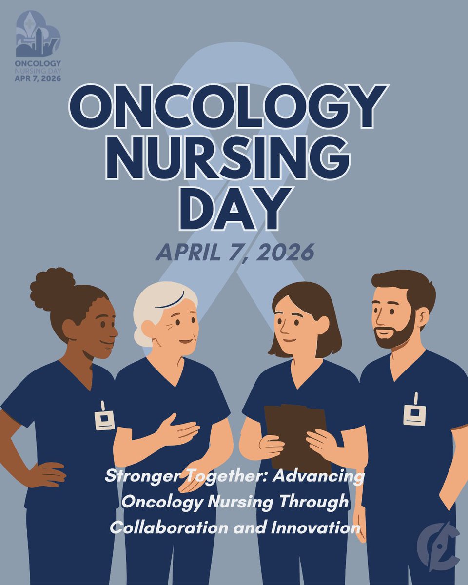 Cuthbert_Lab's tweet photo. Oncology nurses are at the heart of cancer care. 
This #OncologyNursingDay2026, we celebrate their impact and show that we are #StrongerTogether.

#CANOACIO #OND2026 https://t.co/7T1FVjAvOX