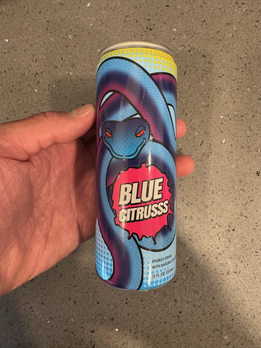DjediMindTrick's tweet photo. Who still has an unopened 1st Edition $SNEK energy? 

I think I’ll crack it open when $SNEK makes me a millionaire 🤔

🐍⚡️ https://t.co/OvN5Gv2Xx3