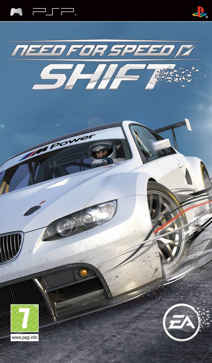 Terminé Need For Speed Shift sur PSP. Je n’ai pas fait la monture sur console donc je pourrais pas comparer. J’ai trouvé l’épisode « sympa ». Mode carrière diversifié en épreuve mais la customisation s’est transformé en upgrade automatique pour chaque véhicule.
