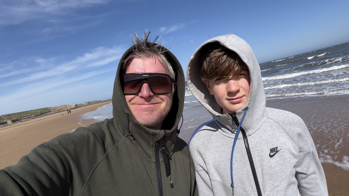 gcorrighan's tweet image. Another Day ☀️ Another Beach #Longsands loving this weather 😎