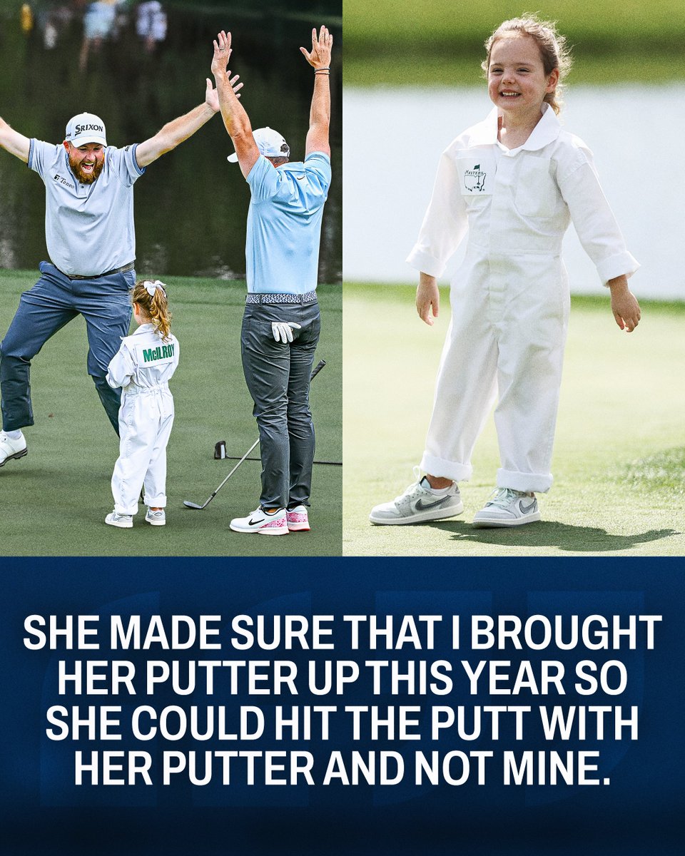 PGATOUR's tweet image. Poppy will be ready for the par 3 contest this year ❤️