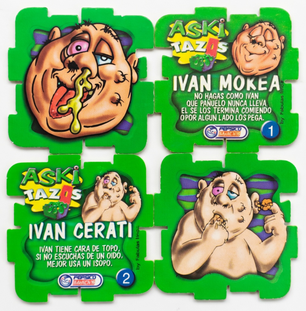 Aski-Tazos Promo de Pepsico Snacks!