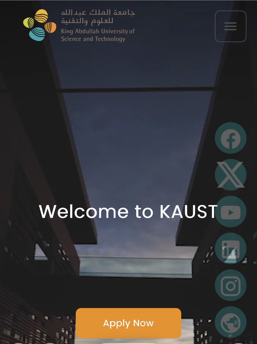 🚨 التقديم متاح الآن

أعلنت KAUST عن فتح التقديم على برنامج ارتقاء (Elevate) لتطوير حديثي التخرج

فرصة قوية لاكتساب خبرة عملية في بيئة بحثية عالمية

🔗 elevate.kaust.edu.sa