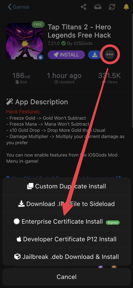 iOSGods.com tweet media