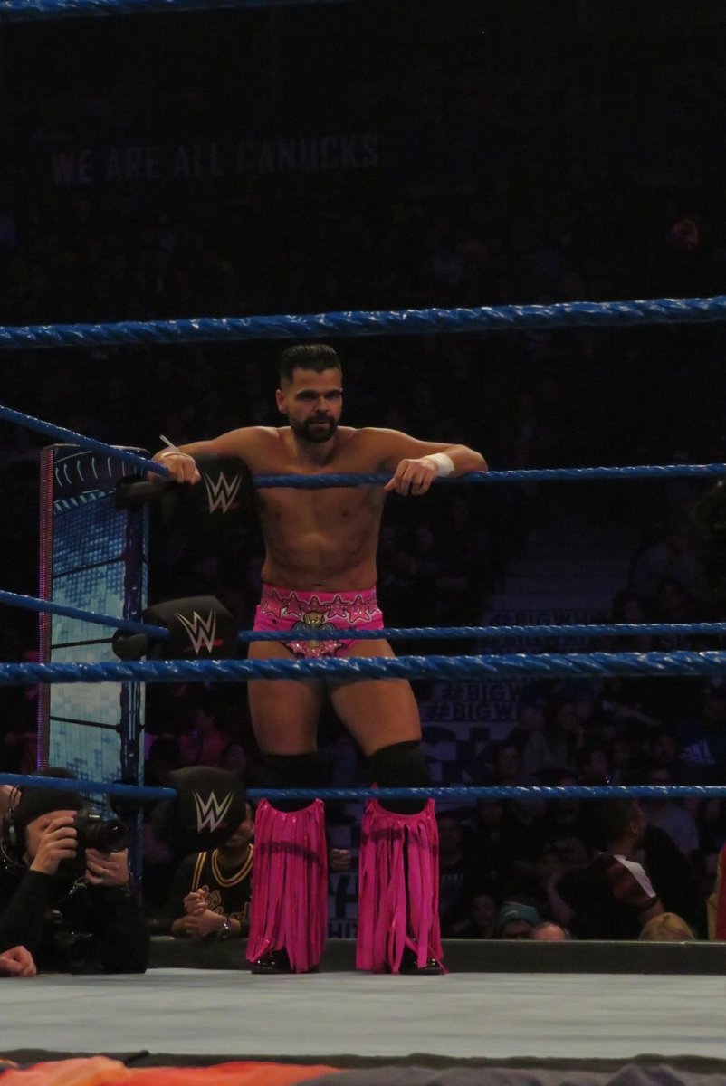BollywoodBoyz's tweet photo. A huge thank you to @y2jdogg (Jay) (Vancouver Wrestlemania sign guy) sending over these ringside pictures from his personal collection

These pictures &amp; moments mean so much to our career. It’s a struggle &amp; grind, however, each picture keeps this beautiful journey &amp; dream alive https://t.co/LmMwJQabQd