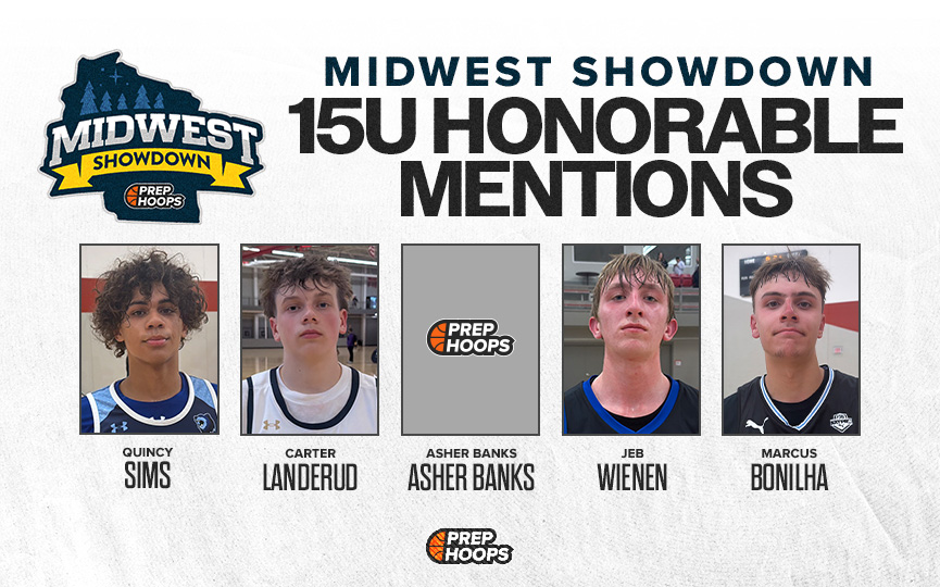 m_schneid25's tweet photo. PH Midwest Showdown: 15U Division 2nd Team and Honorable Mention

Honorable Mention
Quincy Sims - Elite Legacy
Carter Landerud - @WiscoAcademy 
@JebWienen - Team Compete
Asher Banks - @abcyounglions 
@BonilhaMar28053 - @DFTPELITE 

@PrepHoops_WI @PrepHoopsIL @PHCircuit 
#phmidwestshowdown

https://t.co/B42tU469XI