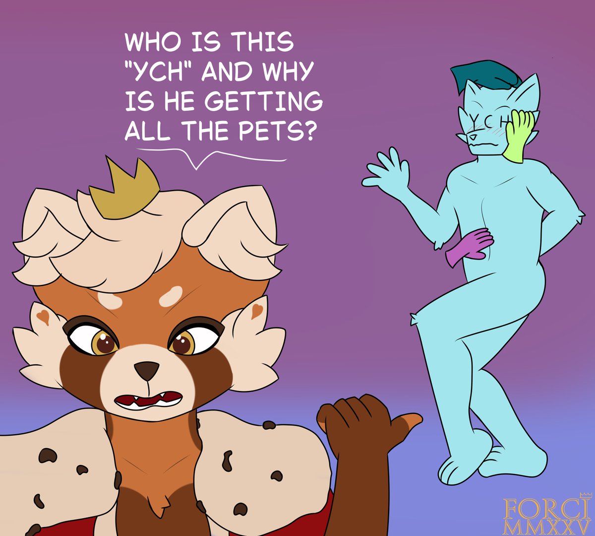 ForciDraws's tweet photo. we do be a bit jealous

#furryart #furry #art https://t.co/1Rift48kcd