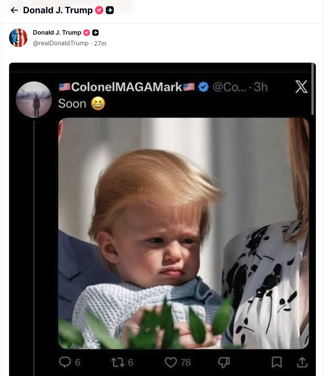 没错

#babytrump

给了所有人上车的机会

slow cooking 做到了仁至义尽

车门即将 welding close

please lets fly !