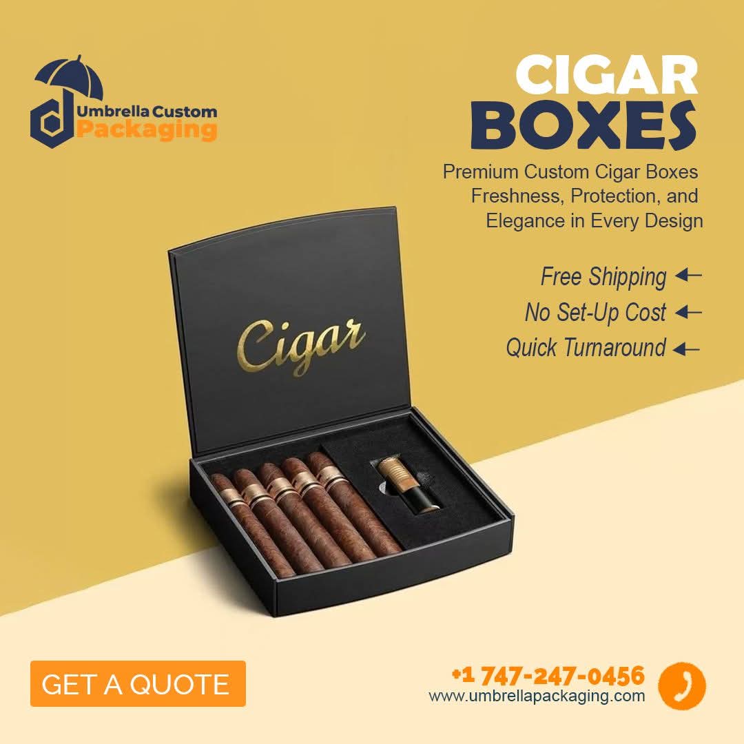 umbrellapack's tweet image. Choose us for customized cigar boxes because we make high-quality, personalized cigar packaging just for you. Order online at umbrellapackaging.com and get your boxes at your doorstep. #custompackaginglosangeles #custompackagingusa #customizedpackaging #cigarboxes