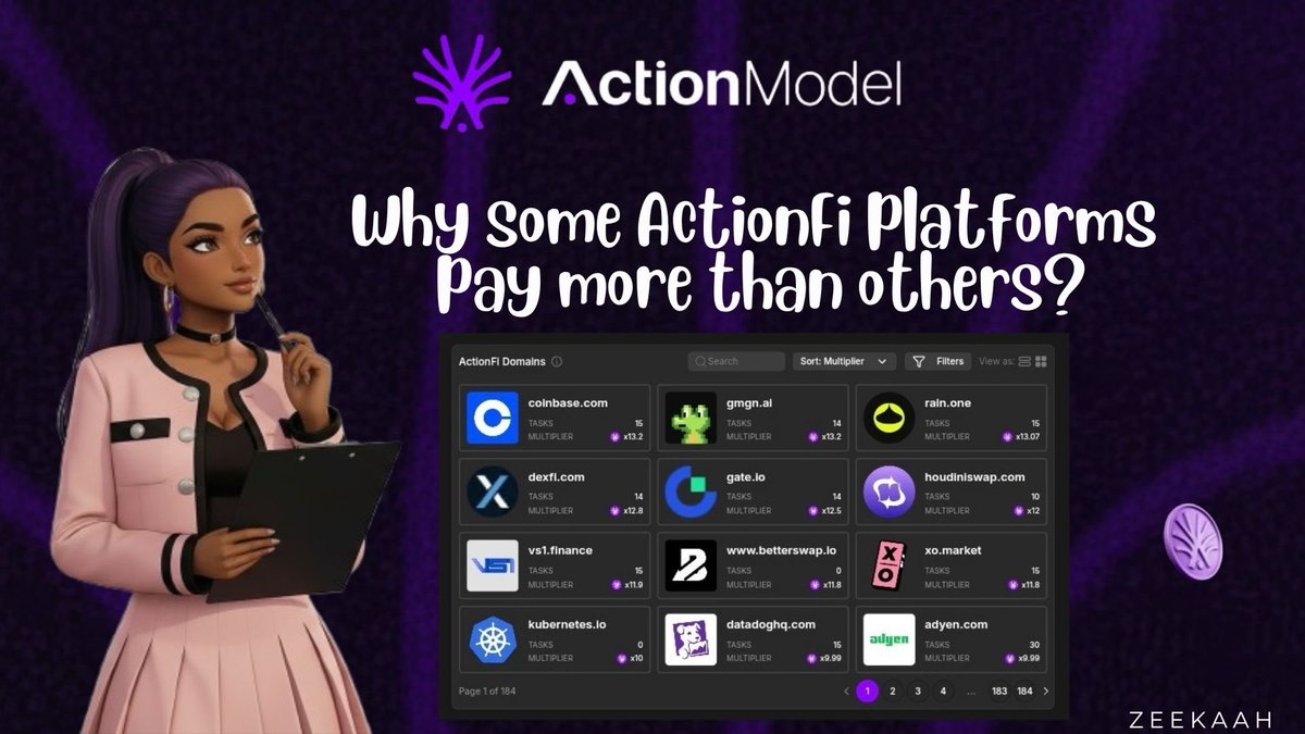 Zeekaahx's tweet photo. Two people signed up on @ActionModelAI on the same day and started training on ActionFi.

Same epoch. Almost the same time spent on tasks.

One earned 109,975 points from one platform.
The other earned 10,557 points.

The difference wasn’t effort.

It was one decision.
🧵↓ https://t.co/i2Cli1BOcU