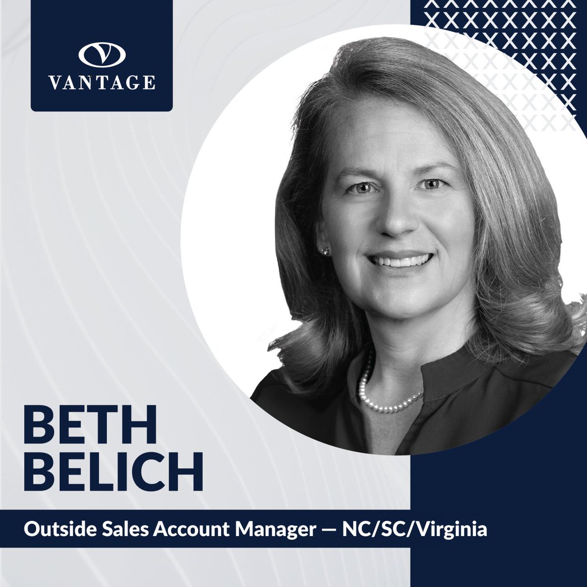 vantageapparel's tweet image. A warm welcome to Beth Belich, Vantage Apparel’s new Sales Account Manager for VA, NC, and SC. With experience on both the distributor and supplier sides of the industry, Beth brings valuable insight and a strong commitment to customer success. 

#VantageApparel #SalesTeam