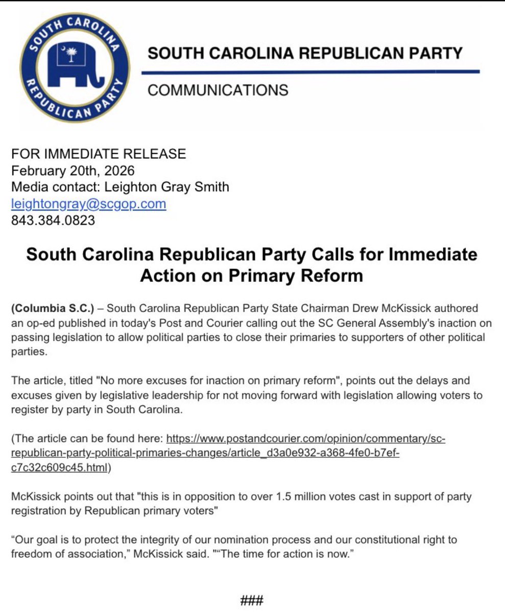 Palmetto Majority Coalition tweet media