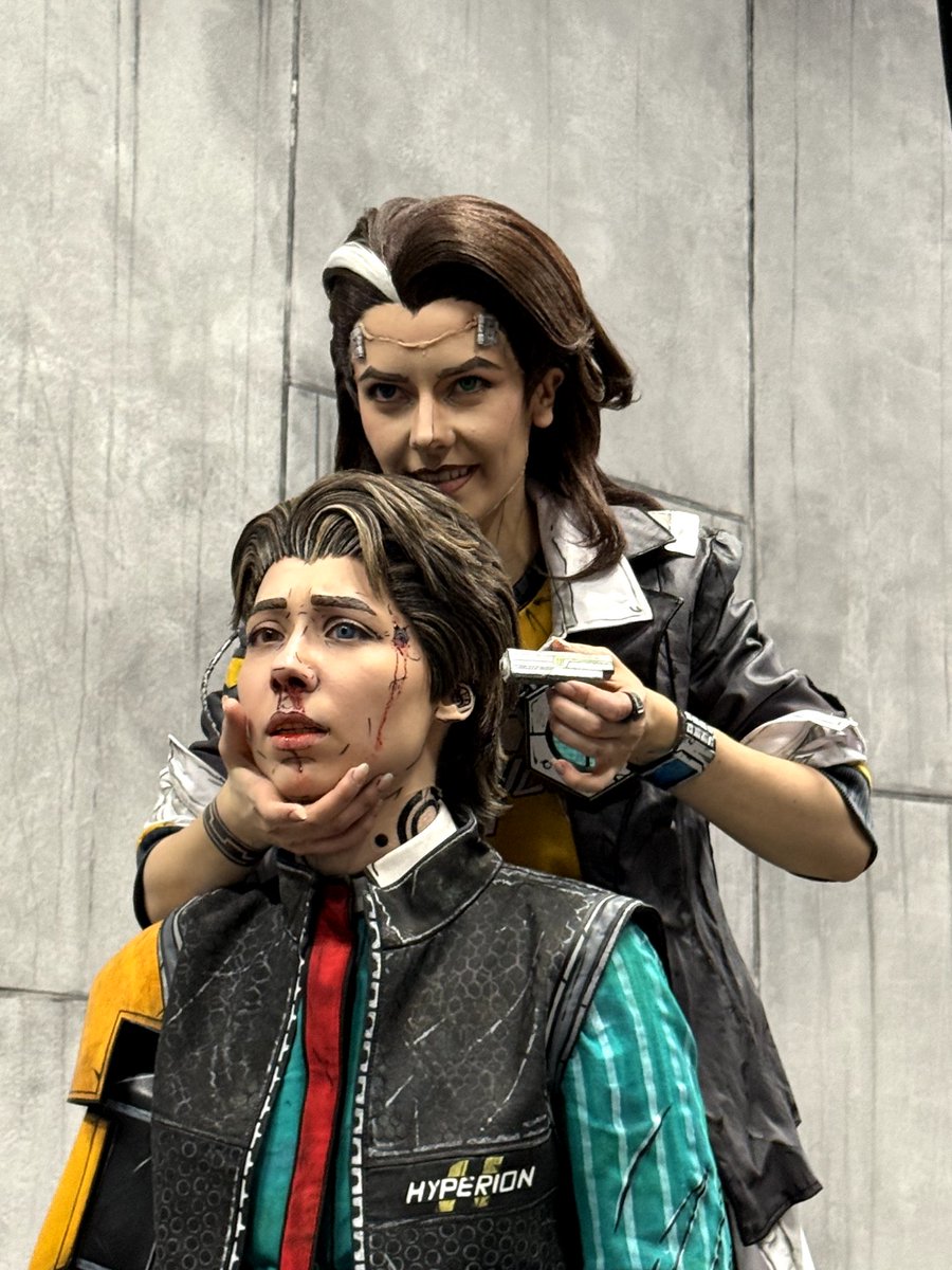 GreenT_'s tweet photo. Aand here's part 2 💅 Enjoy~

#borderlands #talesfromtheborderlands #handsomejack #rhys #rhack #cospay #tftb https://t.co/0C2RzbiLkK