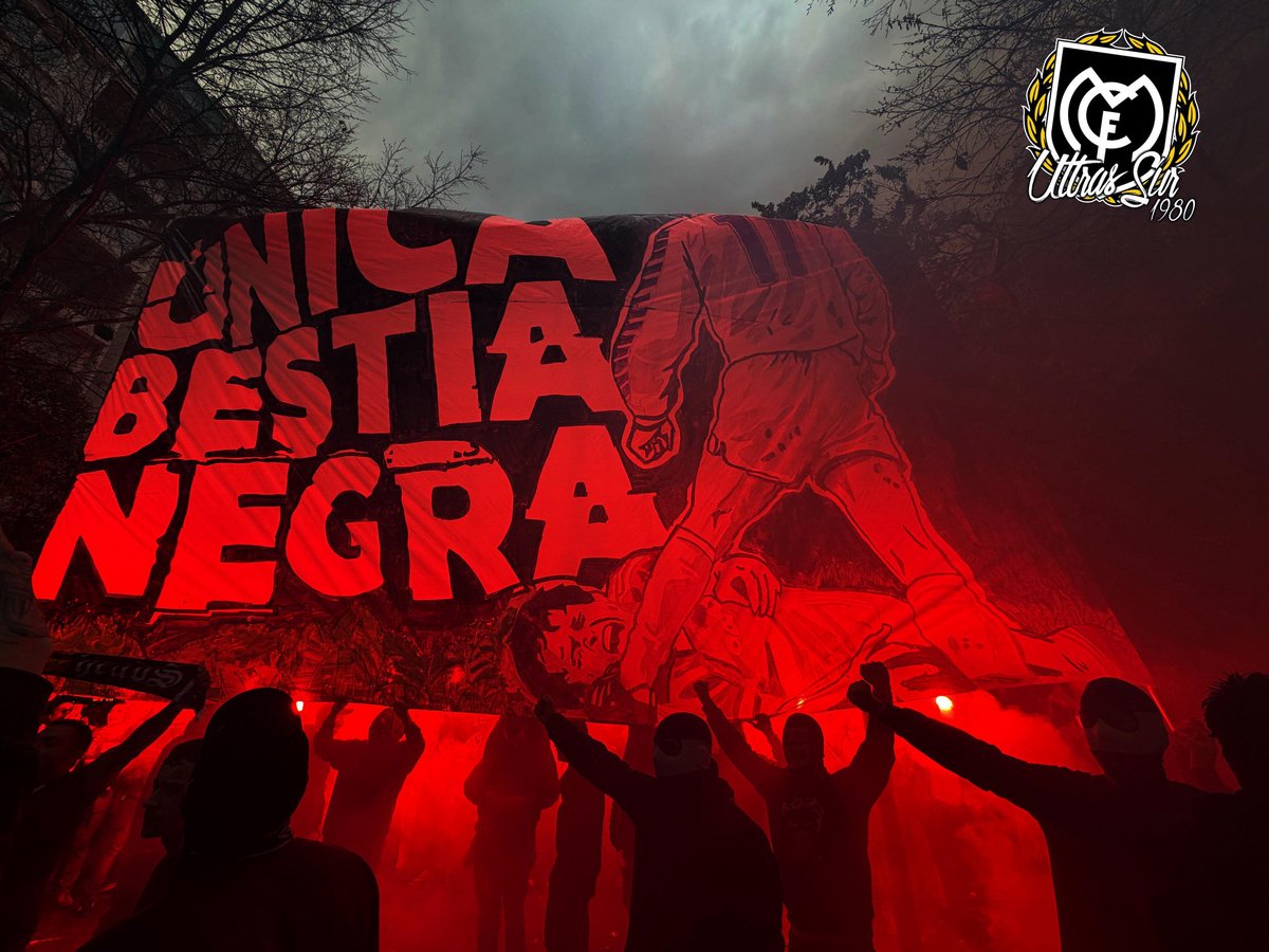 ¡Pasaremos por encima una vez más! 
#UltrasSur #SiempreFieles #MarcelianoSantamaría #HalaMadrid