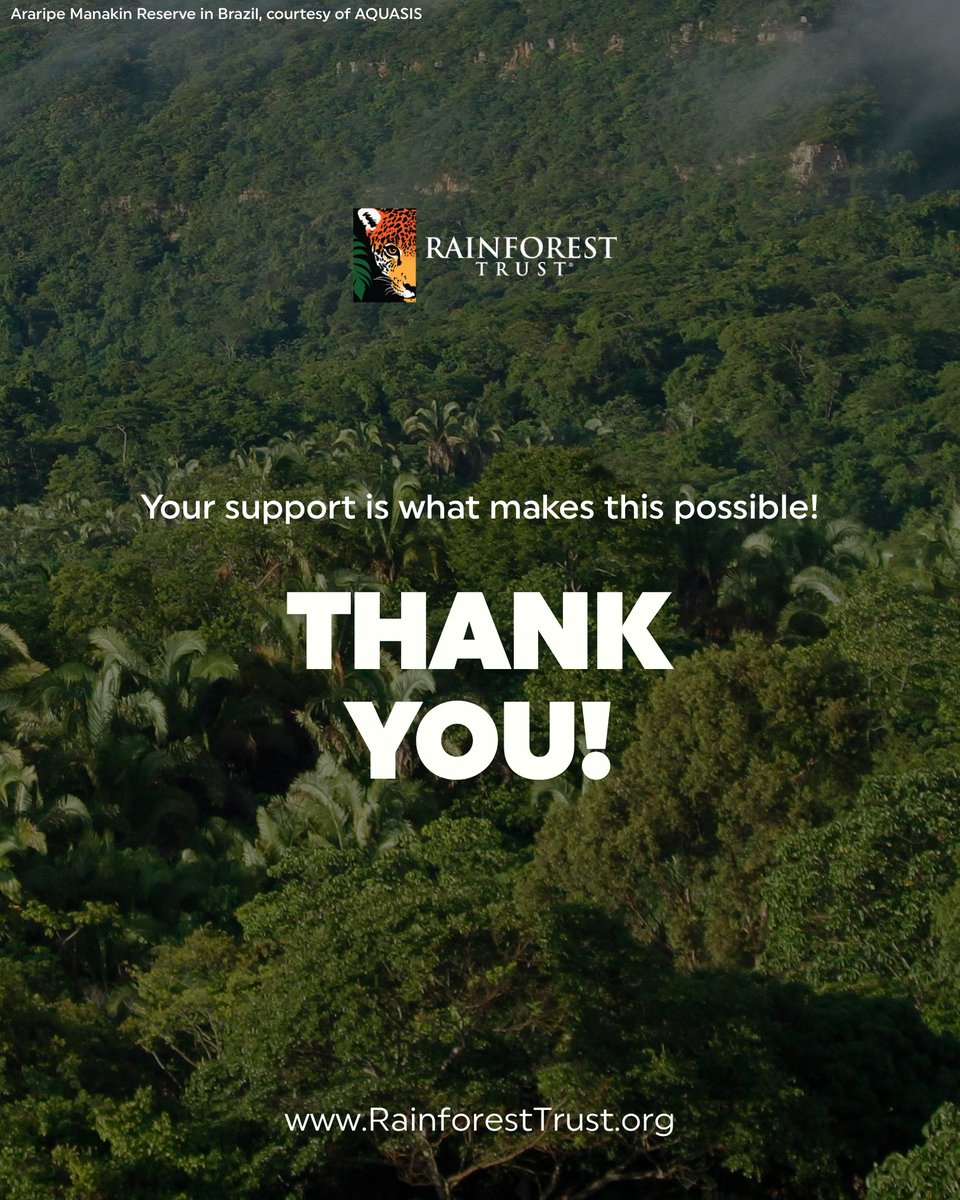 Rainforest Trust tweet media