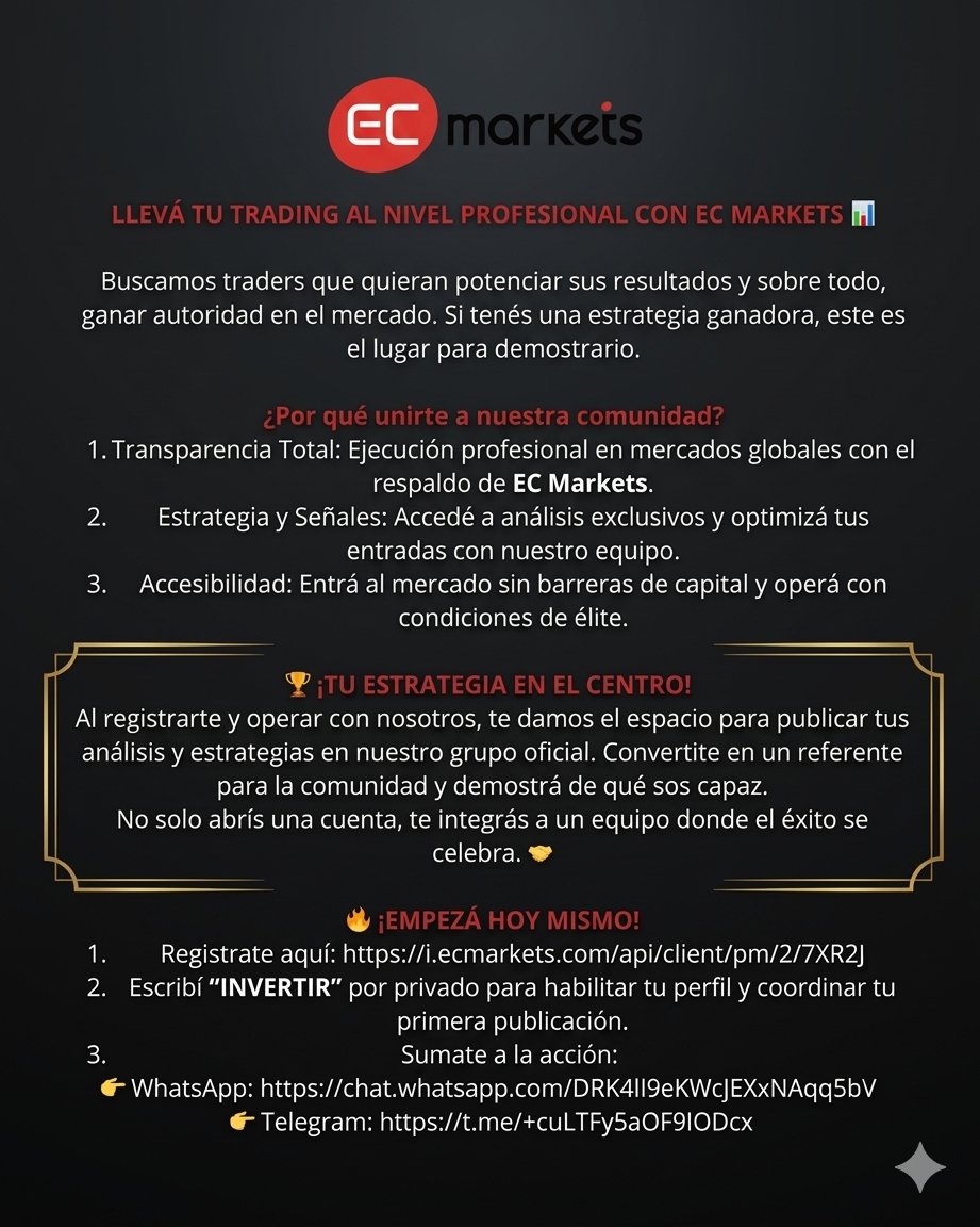 ACRUXTAR's tweet photo. Unite a Argentinos Traders 🇦🇷: 7 años y +27.800 miembros.
✅ Operá en @ECMarkets y publicá tus estrategias en el feed oficial. 
🤝 Oportunidad Sponsors: Grupo público con indexación SEO. ¡Llegá a miles!
👇 Grupo y Registro: https://t.co/v2khVcGNSE https://t.co/COPffSacxR https://t.co/yZFMy9hEsw