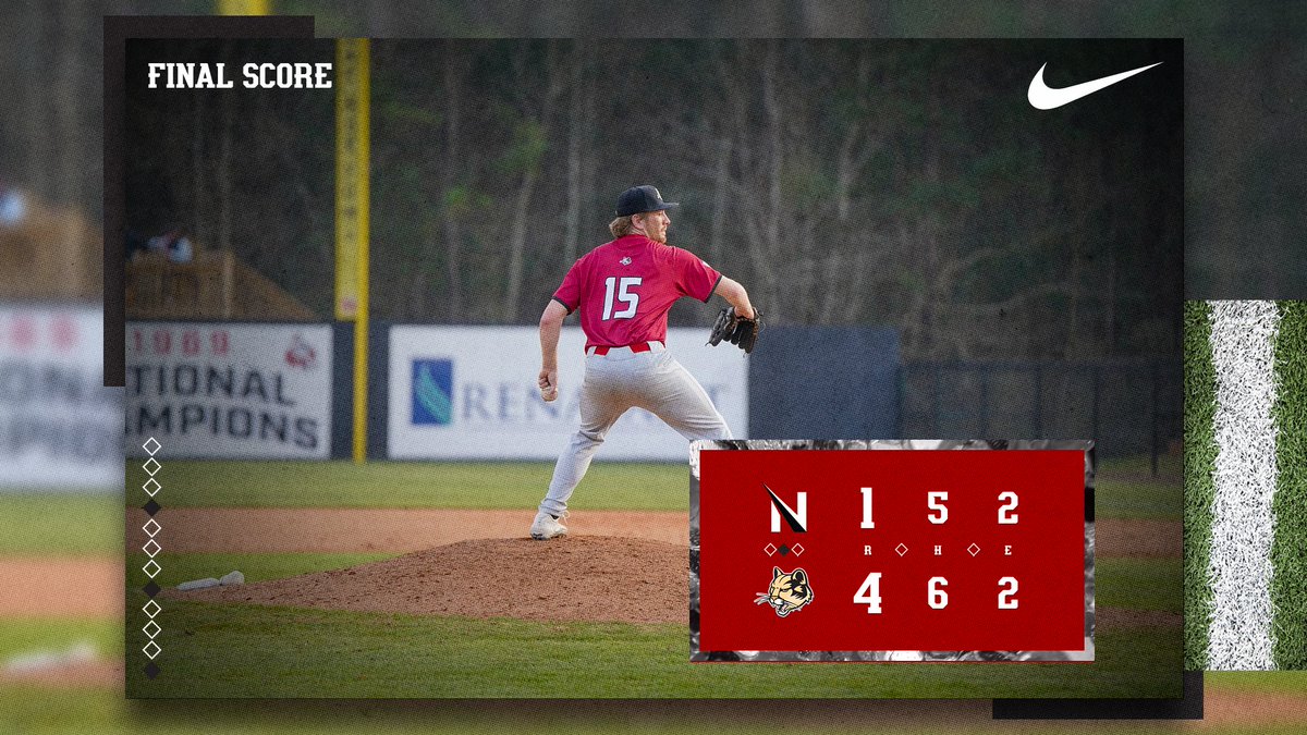𝘾𝙤𝙪𝙜𝙖𝙧𝙨 𝙩𝙖𝙠𝙚 𝙙𝙤𝙬𝙣 𝙖 𝙩𝙖𝙡𝙚𝙣𝙩𝙚𝙙 𝙐𝙉𝙊𝙃 𝙨𝙦𝙪𝙖𝙙!

Cam Howard (W, 2-0) - 4.2 IP, 3 H, 2 K
Owen Norris (SV, 1) - 2 IP, H

Napier - 2B, 3B, R
Rachel - 3B, 2 RBI
Wolf -  1B, 2 BB, 3 SB, R
B. Taulman - 1B, 2 BB, R

#RollCougs x #NAIABall