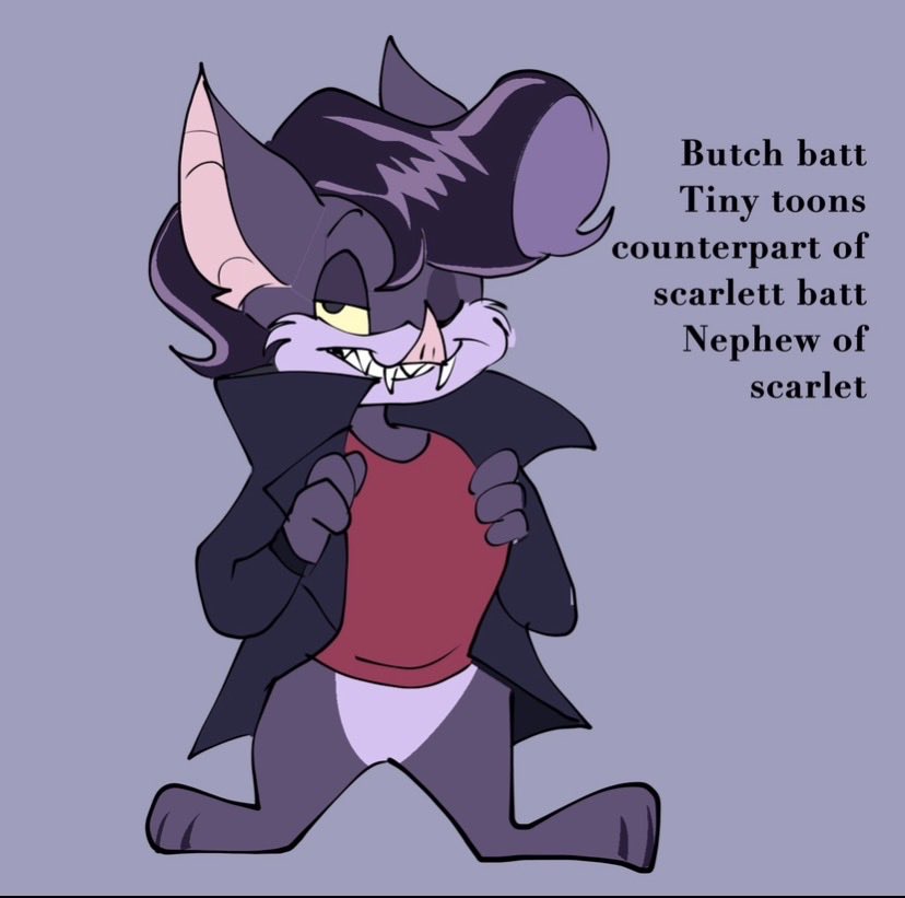 idkdrawz's tweet image. Forgot to mention scarlett has a tiny toons counterpart. 
Whose basically a heart throb (especially near babs ) #tinytoonsadventures #tinytoonsoc