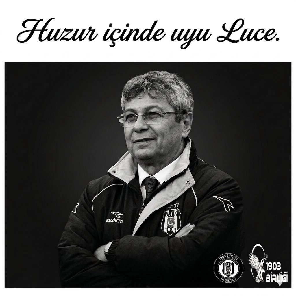 1903Birligi's tweet photo. Huzur içinde uyu Luce. #lucescu #beşiktaş #1903birliği https://t.co/7Kn5oeSusf