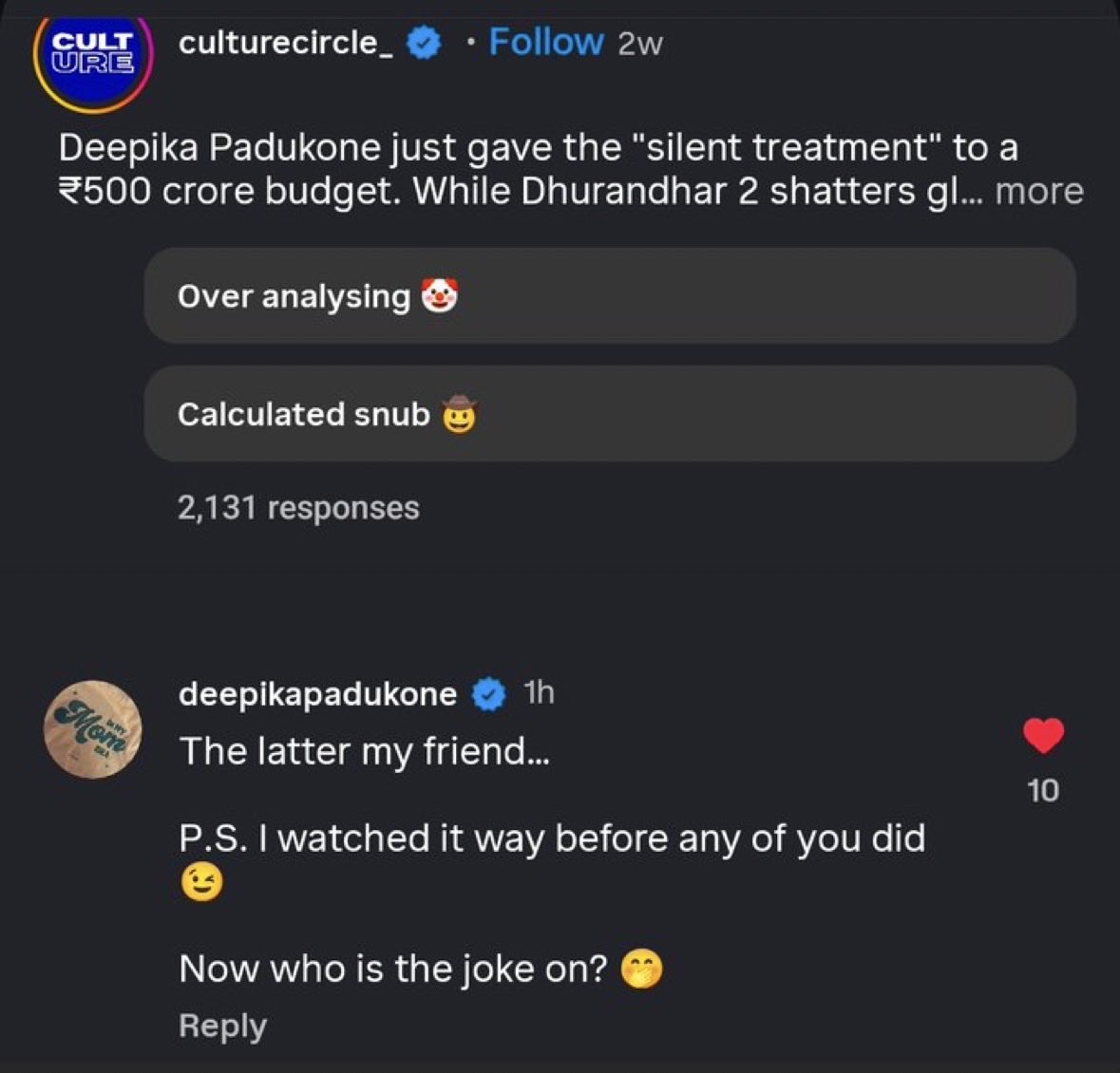 Deepika Padukone FC tweet media