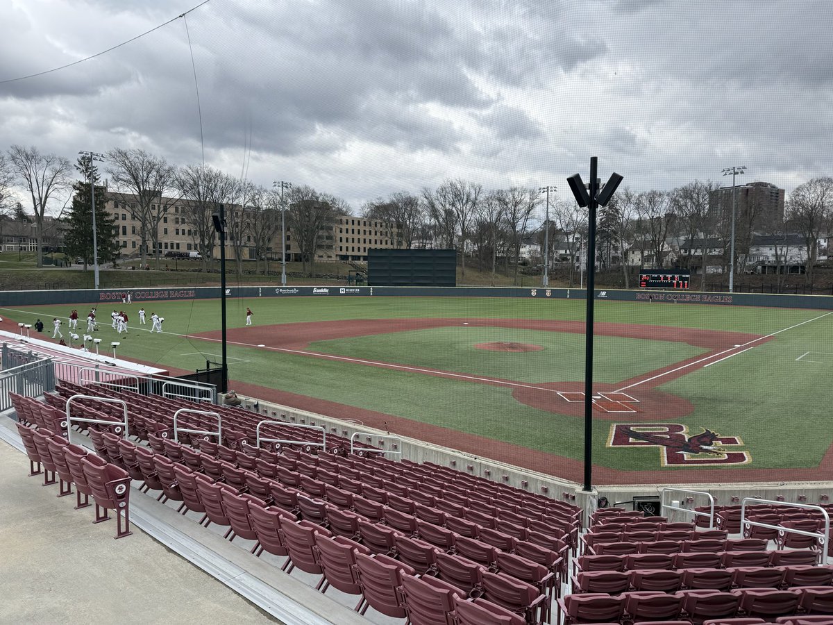 Here at Harrington Athletics Village as No. 23 Boston College takes on UMass in the opening round of the 2026 Beanpot.

The Eagles look to bounce back after a road series loss to UNC last weekend and start their push for their 16th Beanpot title. 

Listen live on <a href="/WZBCSports/">WZBC Sports</a> at 3