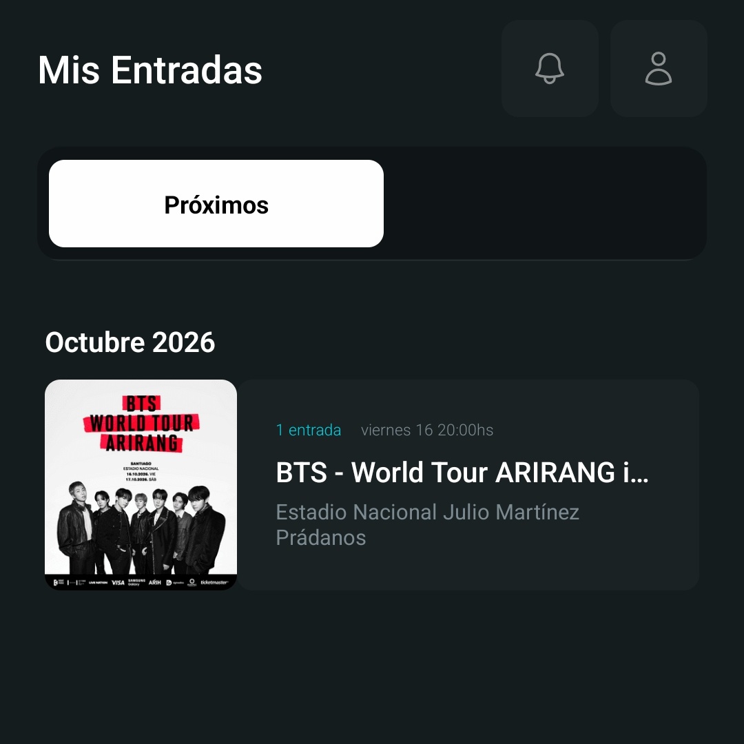 ari⁷🇨🇱 va a ver a bangtan³ tweet media