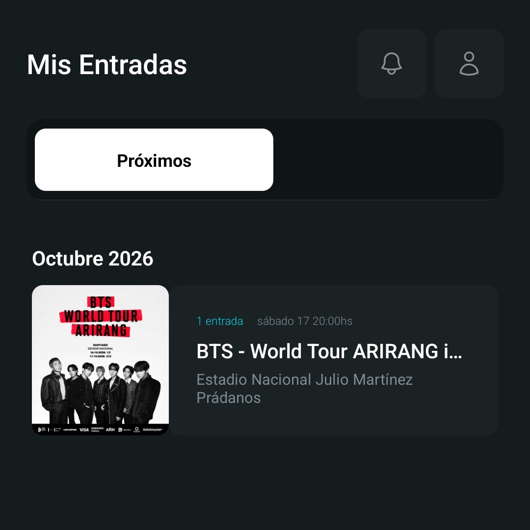 ari⁷🇨🇱 va a ver a bangtan³ tweet media