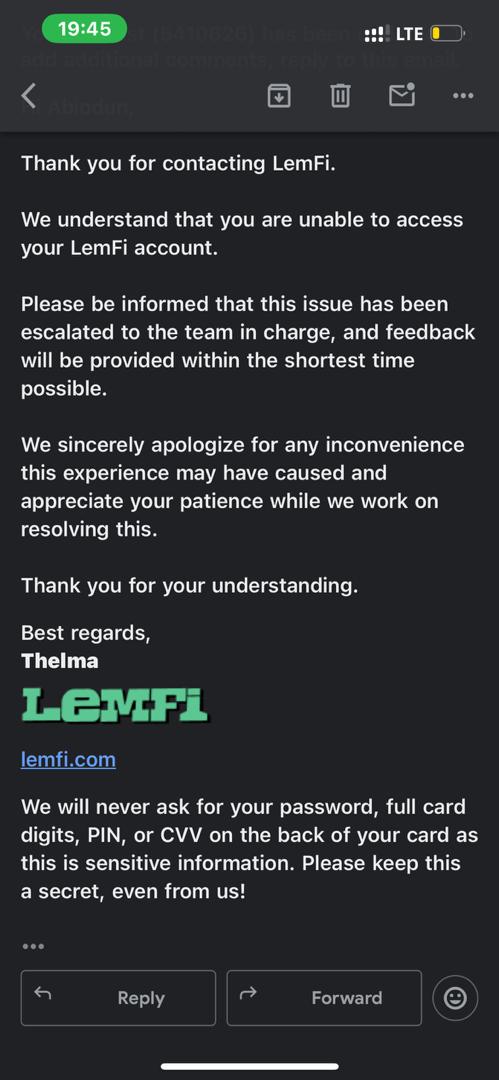 Onlyming215's tweet photo. Scam alert @UseLemfi... beware of the LemFi app as they are not to be trusted.

Hey guys, this has been going on for a full month now and I'm honestly at my wit's end. My account got suspended over "suspicion of fraud." I did exactly what they asked sent all the evidence, receipts, everything to prove my funds are legit. They reviewed it, accepted it, and even emailed me saying so. I thought that was it... but nope. I'm still stuck with a transaction ban. No access, no movement, nothing. I've sent countless emails, gone back and forth with their agents, and every time it's the same "we're working on it" or "it'll be resolved soon." Broken promises over and over. I came to @UseLemfi page today and saw I'm far from alone, so many people in the comments dealing with the exact same thing: funds locked, proofs ignored, accounts frozen with no real fix. @Woodie534273611
 @Darisgold96
 @emadagokevwe
 @foureyedchiq
 @Mubasharansar1 just to mention few name 
  y'all going through this too? What's actually happening here? Can someone from the team please DM me or finally release my account? This is real money for real people, not just a support ticket. If the team ignores this, a very big campaign will start that will take you @UseLemfi off the market.#LemFi #FixMyAccount