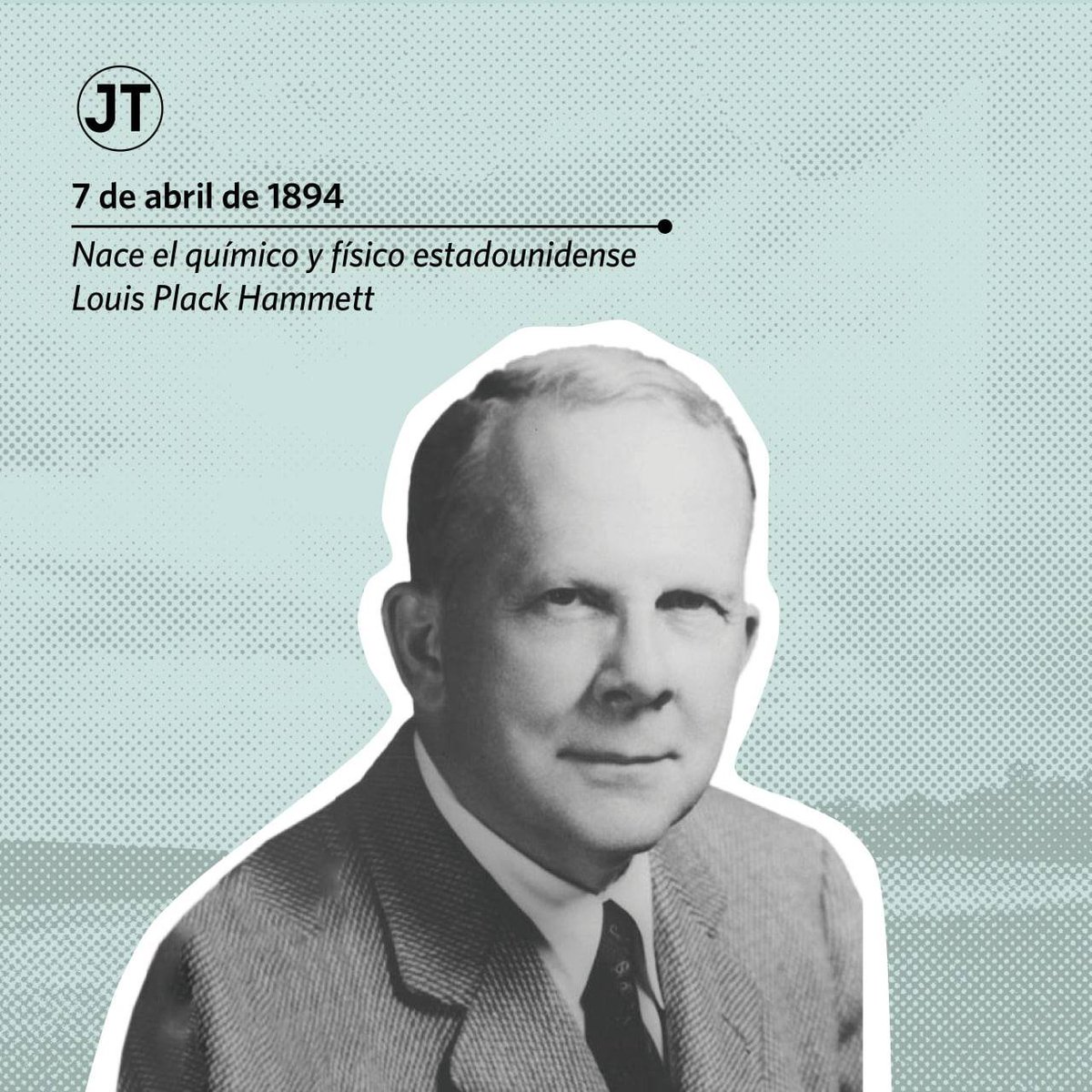 📌 Es famoso por la ecuación de Hammett, que relaciona la constante de velocidad de reacción con la constante de equilibrio para ciertas clases de reacciones orgánicas que involucran compuestos aromáticos.