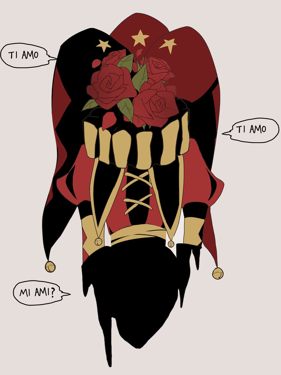 ybsole611's tweet image. pierrot’s objecthead 
#draw #objecthead #thefreakcircus #pierrot