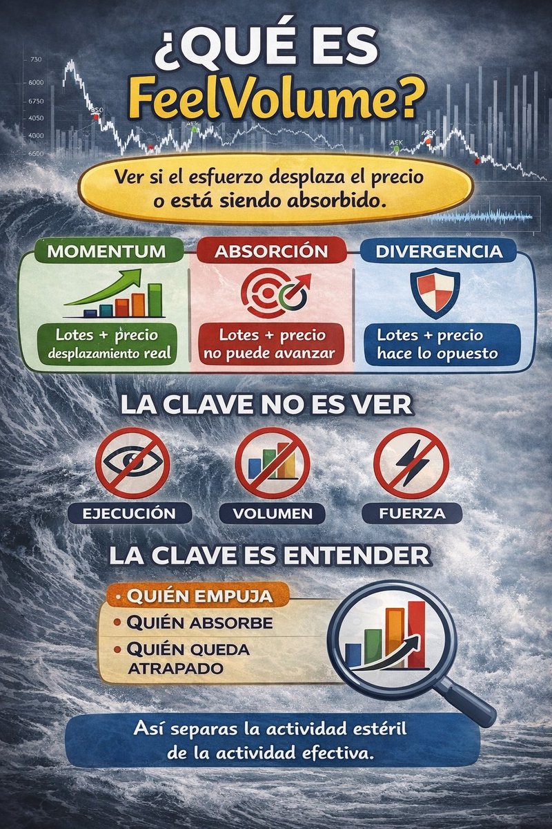 FeelVolumeWave's tweet photo. ¿Y si el volumen que ves no es fuerza, sino absorción? Aprende a detectar quién empuja de verdad y quién queda atrapado.
#FeelVolumeWave https://t.co/xFILOj2Tr1