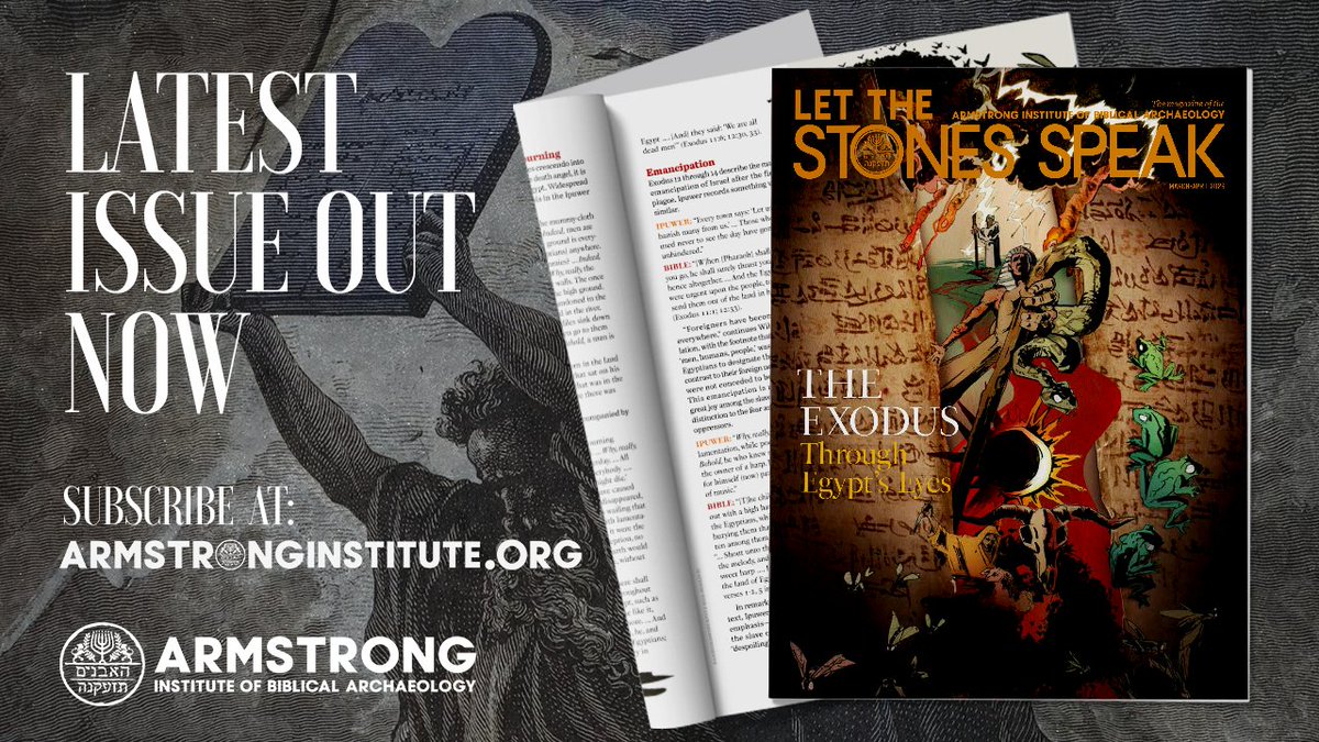 Armstrong Institute of Biblical Archaeology tweet media