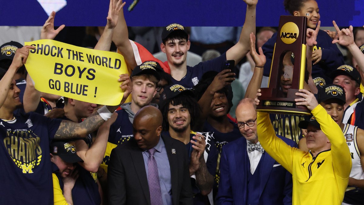 FoxSportsRadio's tweet image. ONE SHINING MOMENT- Another #MarchMadness is in the books and #Michigan gets its 2nd ever hoops Natty. @stugotz790 &amp;amp; Co. LIVE! reminisce about the best and worst from this year’s tourney and celebrate the #Wolverines ascension to the top!
LISTEN: bit.ly/4m8FOZU