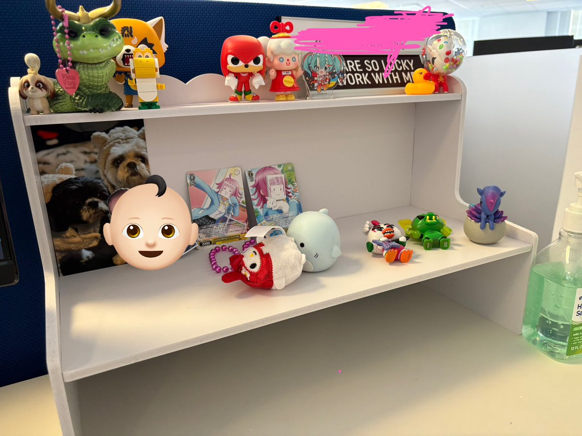 My desk is looking a little bit of a mess but fear not! A second shelf has joined my desk!!! Now I can decorate even more!