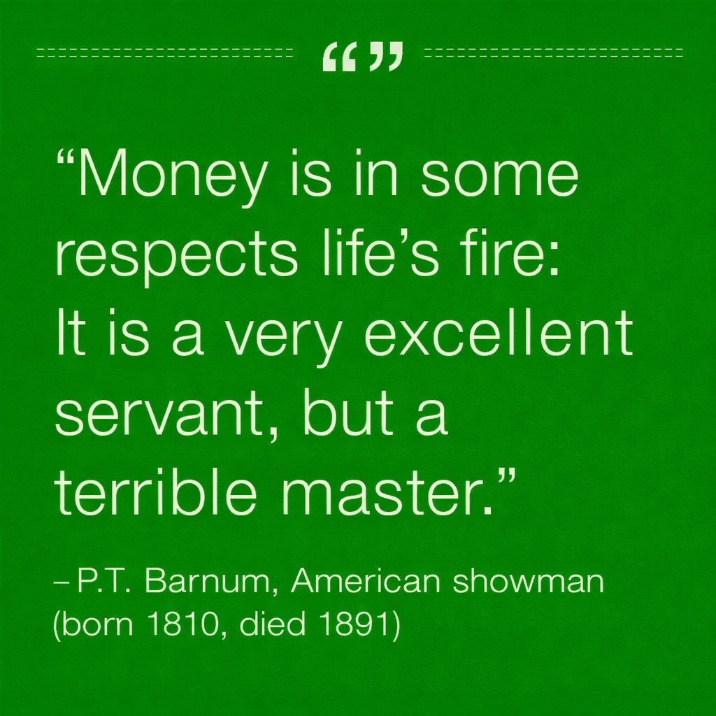 #famousquotes #ptbarnum #americanshowman