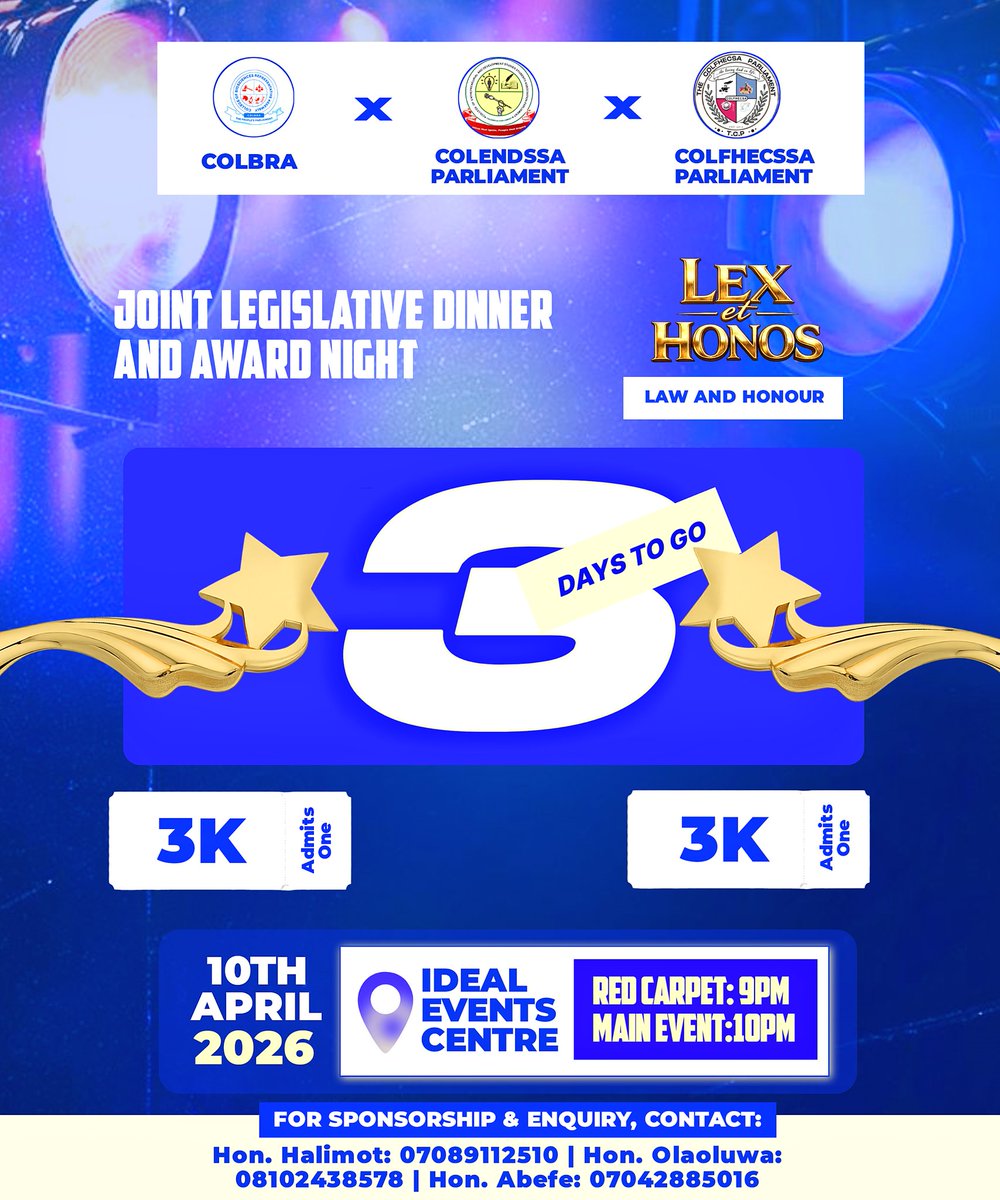 9th Assembly COLBRA, FUNAAB tweet media