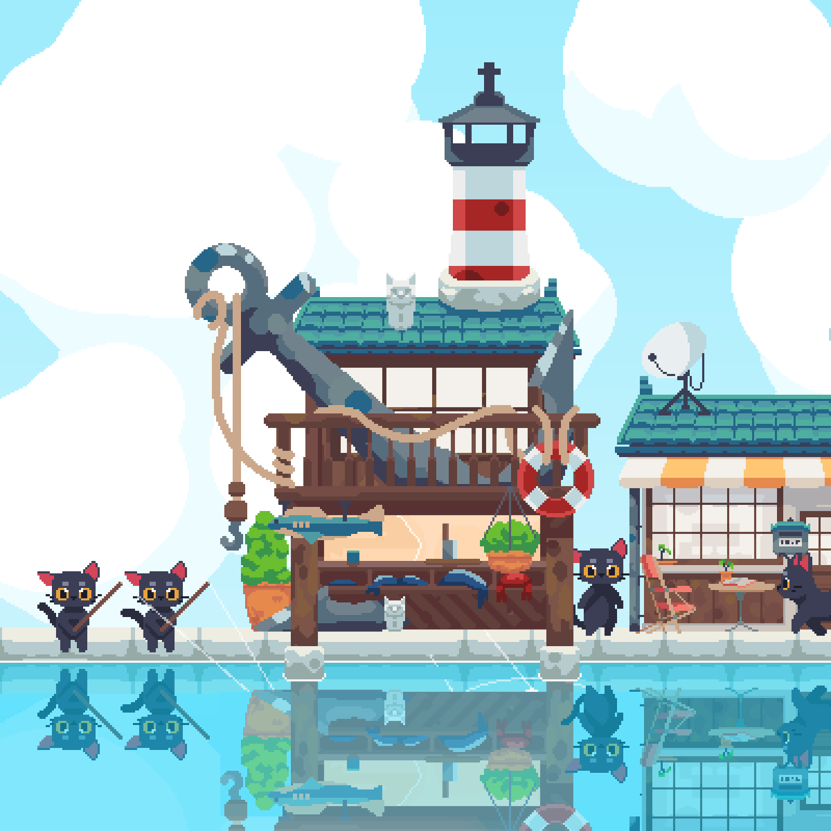 Pixel Duck 🐥 Wishlist Cat Isle 💛 tweet media