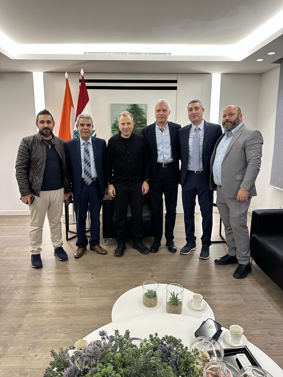 Gebran Bassil tweet media