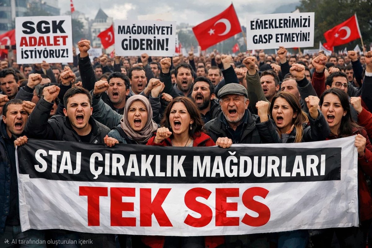 STAJ VE ÇIRAKLIK SİGORTASI MAĞDURLARI FEDERASYONU tweet media