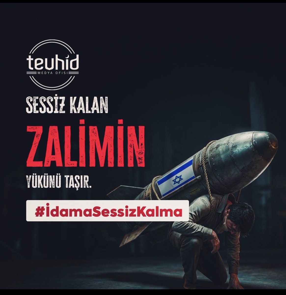 Susma sustukça zalimin zulmüne ortak olursun. #İdamaSessizKalma