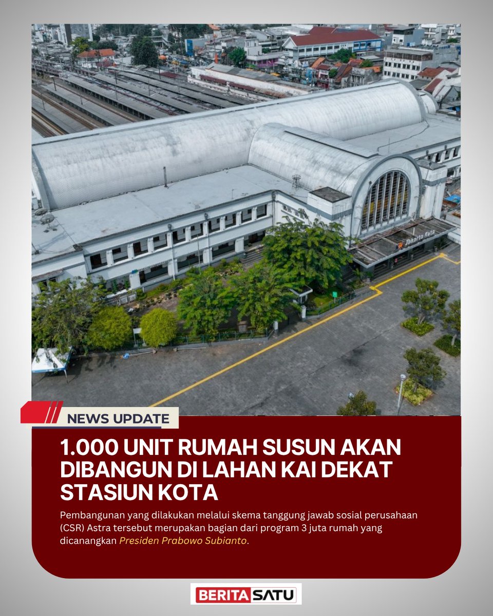 Ada motivasi baru untuk generasi muda memiliki hunian sendiri di jantung kota #RumahMepetStasiun
