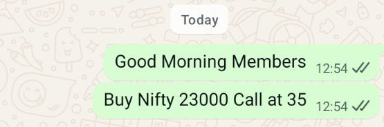 Freaky_Investor's tweet photo. 1st trade 23000 Nifty call
35 to 120

Quantity - 13000 Quantity 

Profit running - Rs 11,05,000/- per 13000 Quantity 

It's a sure shot trade !!!
 Just 1 trade is enough in a day to make big money as it's our habit !!!
@Vishvesh03 @JayThakkar22 @NitinNifty @virendraonNifty https://t.co/2P7o5FDH7c