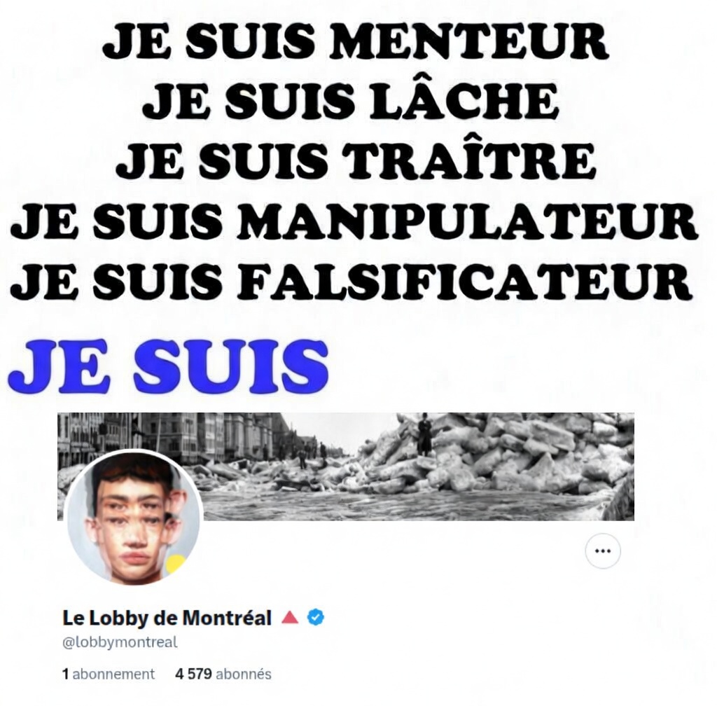 INDÉCRASSABLE QUÉBEC - RESSUSCITÉ - tweet media