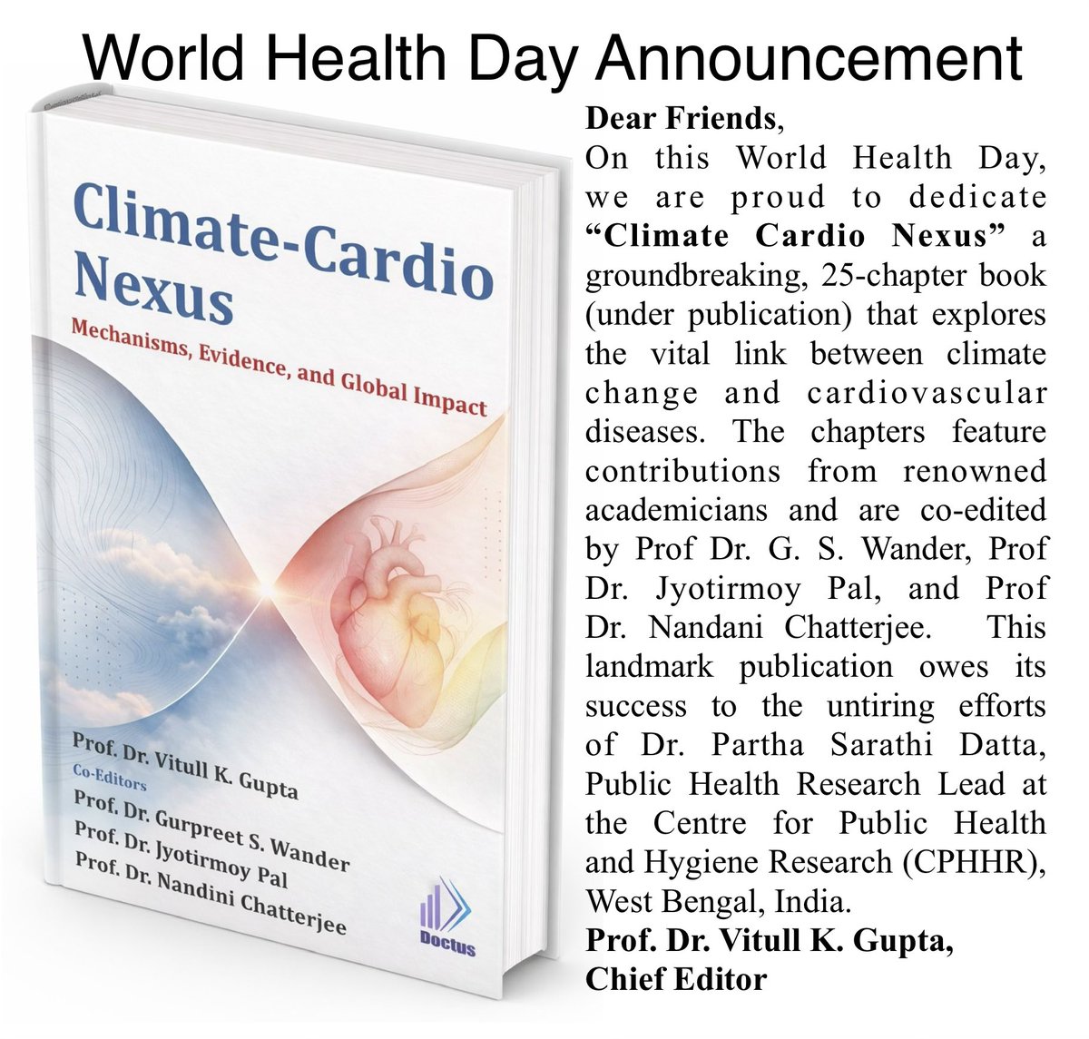 Prof Dr Vitull K Gupta tweet media