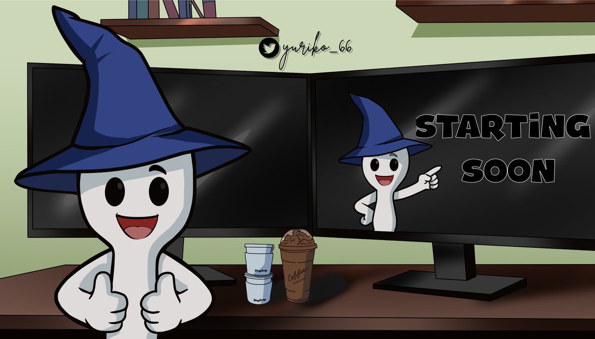 Yuriko_66's tweet photo. Stream starting soon… grab your coffee ☕✨
Done this work for my client <3

 #StreamStartingSoon #LiveSoon #StreamerLife #TwitchStreamer #YouTubeLive #GamingCommunity #CoffeeTime #ChillVibes #LiveStream #StayTuned #ContentCreator #artshare #artmoots https://t.co/8bw95fgRcq