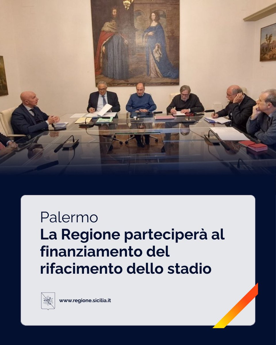 Regione_Sicilia's tweet image. ⚽️ Il governo di @RenatoSchifani parteciperà al finanziamento dei lavori di rifacimento dello stadio Renzo Barbera di #Palermo in vista dei campionati europei del 2032 che la città si candida a ospitare.

Leggi 🔗 regione.sicilia.it/la-regione-inf…

#Sicilia @Palermofficial