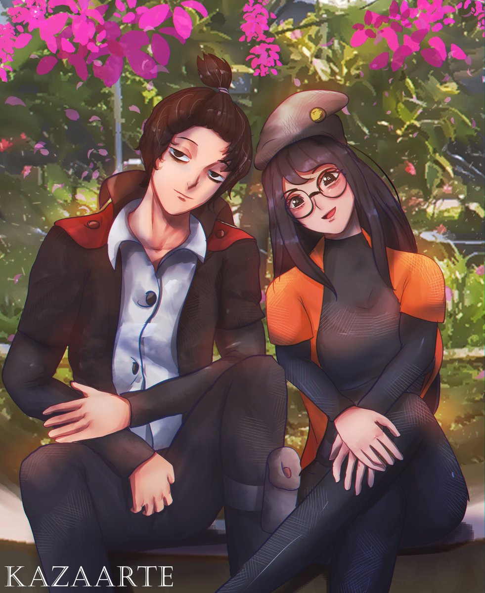 Chill in Park 
For YCH Sample later 
#OC #Artmoots ?